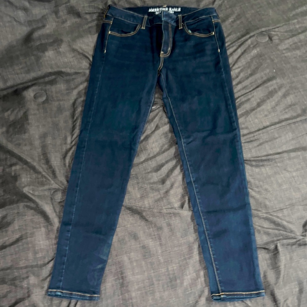 American Eagle Jegging in size 10R - Dark Indigo color - NEVER WORN